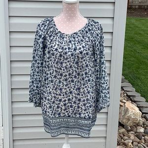 Chaps Boho tunic size M